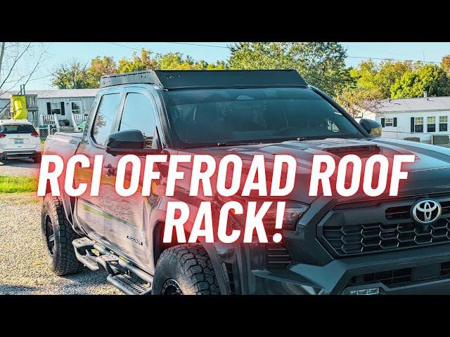 I installed An RCI Offroad Roof Rack On A 2024 Toyota Tacoma!