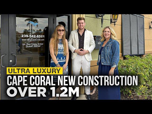 Cape Coral ULTRA LUXURY New Construction Homes OVER 1.2M | Features & Locations - No HOA, No CDD