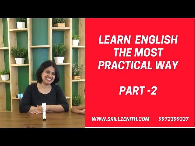 Learn English the most practical way - Part 2