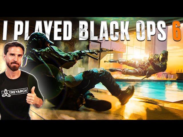 I played BLACK OPS 6 Early at Treyarch Studios in Los Angeles