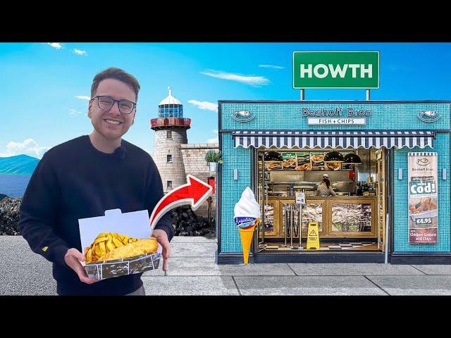 A FULL Day Of ONLY Eating FISH & CHIPS In HOWTH!