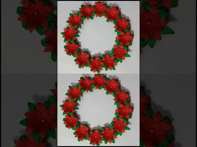 DIY Christmas Wreath | Christmas Decoration Ideas #viral #trending #christmasdecor #wreathmaking