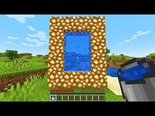 How to Make an AETHER Portal in Minecraft!