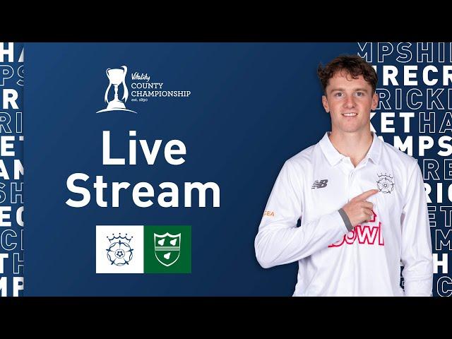 Live Stream: Hampshire v Worcestershire - Vitality County Championship, Day Two