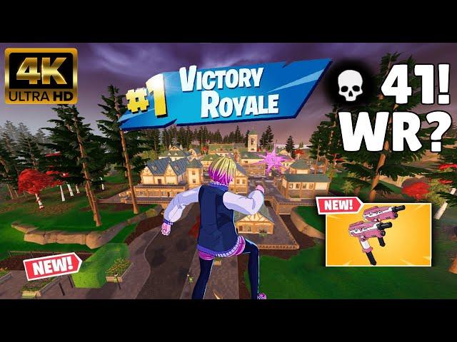 41 Elimination Solo Vs Squads "Zero Build" Gameplay Wins (Fortnite chapter 5)