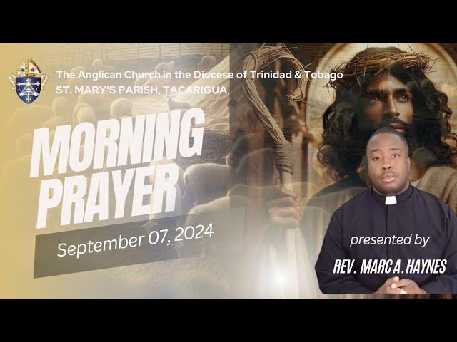 Morning Prayer || Saturday, September 7, 2024