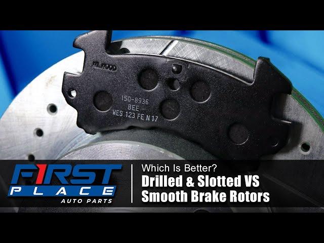 Unleash Your Braking Potential! Drilled and Slotted Rotors Explained