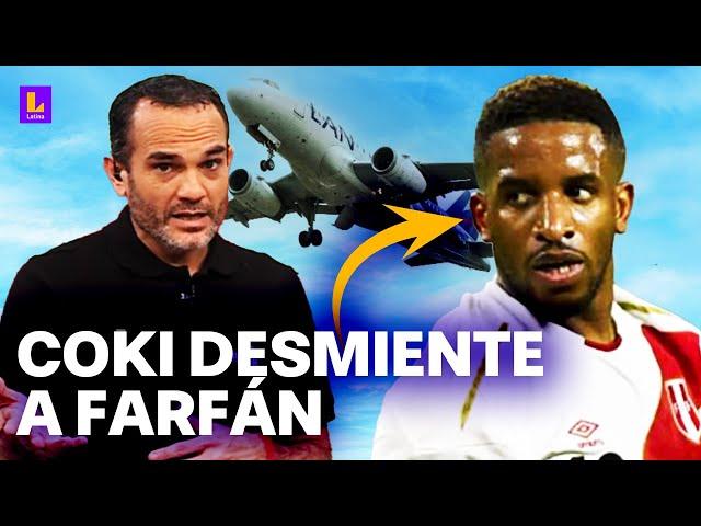 Coki desmiente a Jefferson Farfán: "No hubo periodicazo, hubo insultos que me tuve que aguantar"