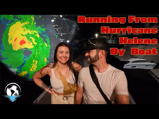 Running from Hurricane Helene by BOAT!