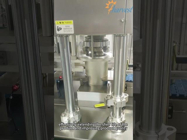 #Automatic baby milk powder, #nutritional powder vacuum #nitrogen flushing tin can #sealer #shorts