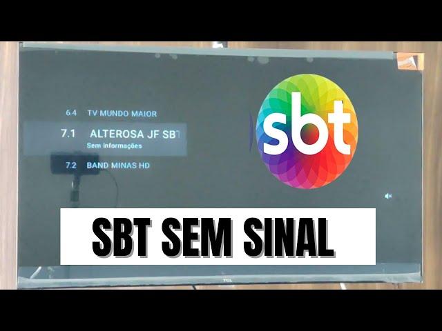 RESOLVIDO SBT SEM SINAL NA TV TCL