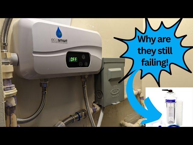 Why tankless water heaters continue to break! Ecosmart review!