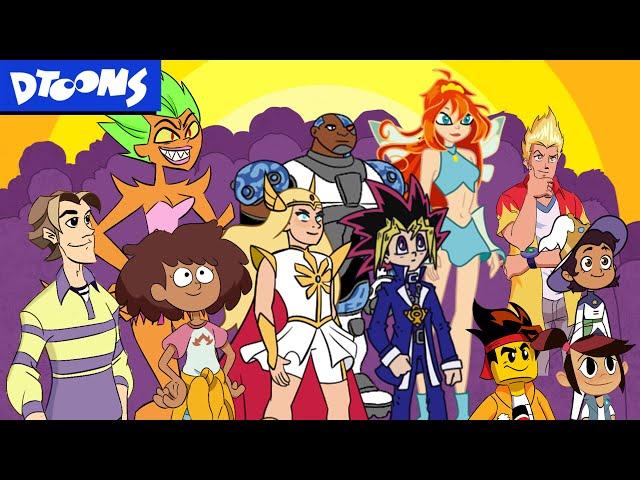 Can You Name All The Characters? | Team Teen: The Assembly | Dtoons