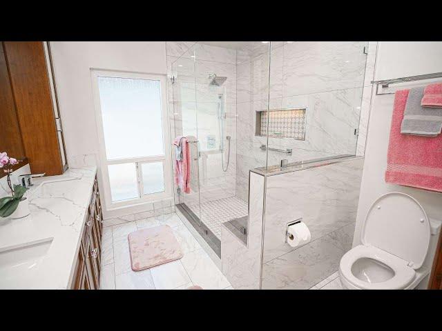 Master Bathroom Remodel - Los Angeles, CA #BathroomRemodel : Offering Free Virtual Video Estimates