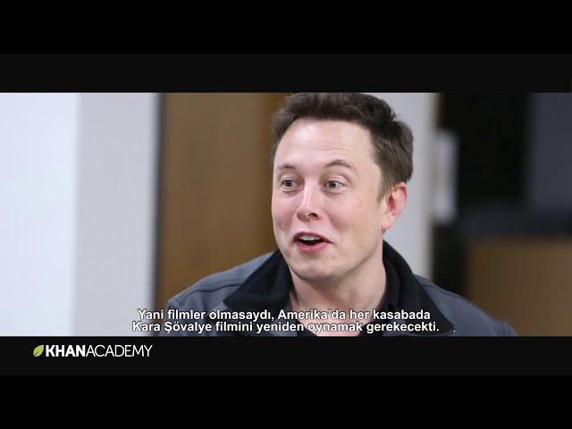 Elon Musk ile Söyleşi, Bölüm 5: Khan Academy (Girişimcilik)