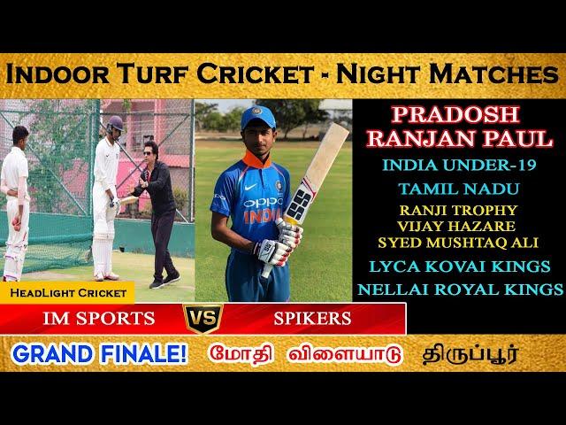 Pradosh Ranjan Paul 6,6,6,6....32*(10) |Spikers vs IM Sports |Headlight Cricket Indoor Tournament|