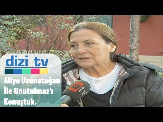 Aliye Uzunatağan ile Unutulmaz dizisi hakkında... -  Dizi Tv 33. Bölüm