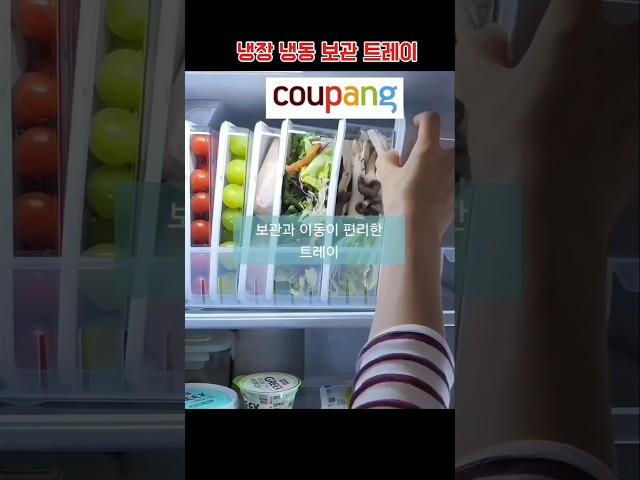 냉장 냉동 안심 트레이 #냉장고정리 #밀폐용기