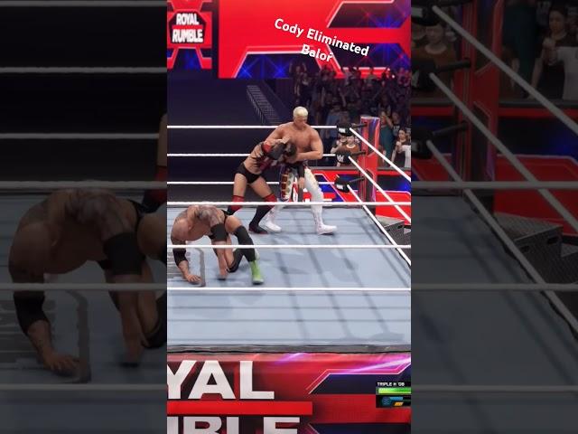 Cody Rhodes Eliminated Baloŕ from the first Anual TWC Royal Rumble (full match is posted)