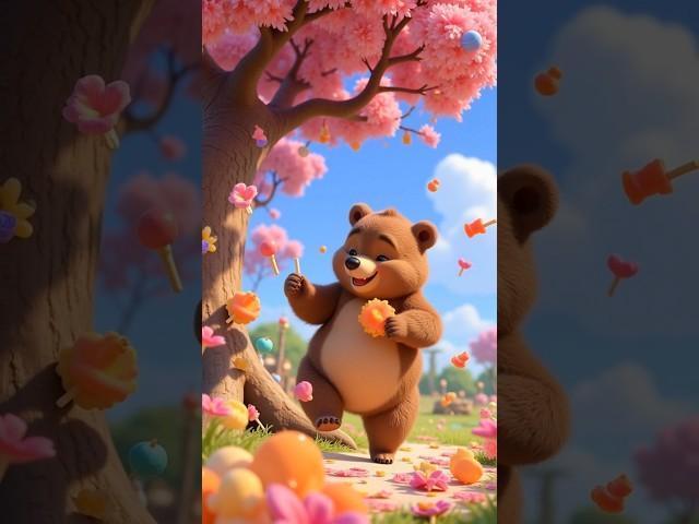 Lazy Bear, Clever Parrot & the Magical Sweet Tree  | Funny Jungle Story