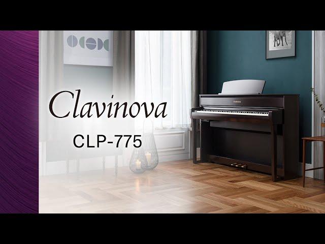 Yamaha Clavinova CLP-775 Digital Piano Overview