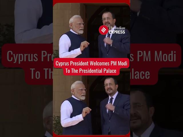 Cyprus President Nikos Christodoulides Extends Warm Welcome to PM Narendra Modi in Nicosia Meeting