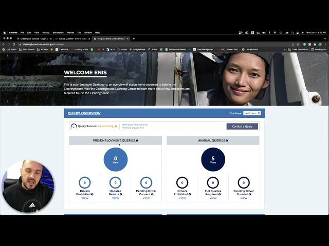 Clearinghouse queries - When and how to do it? (Are your trucks running illegally?)