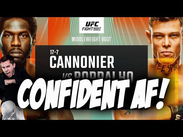 FINCH'S MOST CONFIDENT CANNONIER VS BORRALHO PICKS