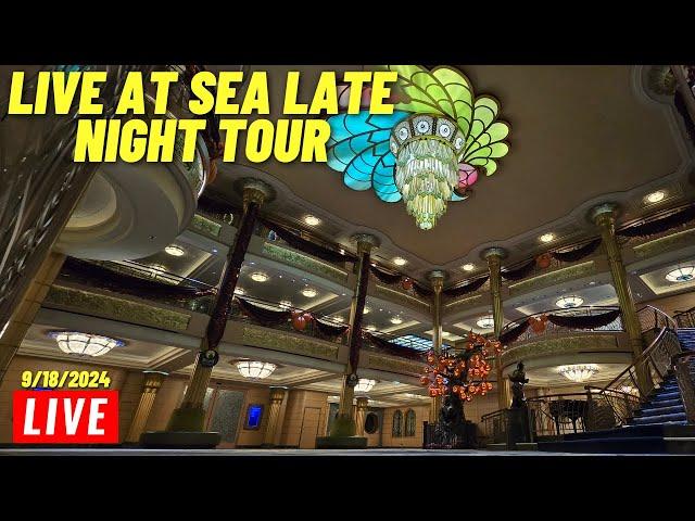  LIVE: From the Disney Fantasy at Sea on Disney Cruise Line 9/18/2024