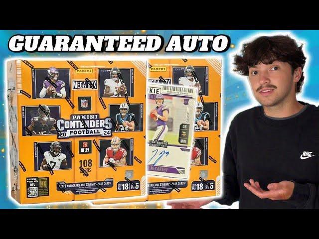 THESE ARE ACTUALLY GOOD! (2024 Contenders Football Mega Box)