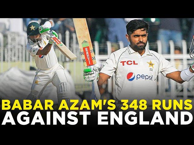 Rewind Back to 2022 | Babar Azam Scored 348 Runs vs England in Test Series | PCB | MU2K