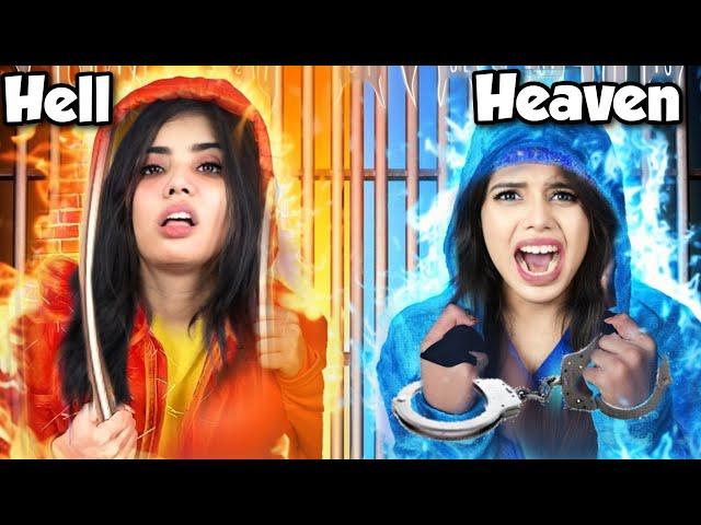 Extreme HOT V/S COLD Jail Challenge!