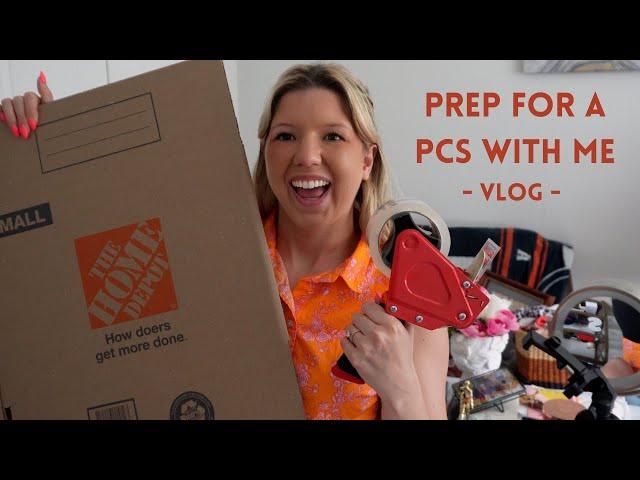 Military PCS | Prepping to move vlog