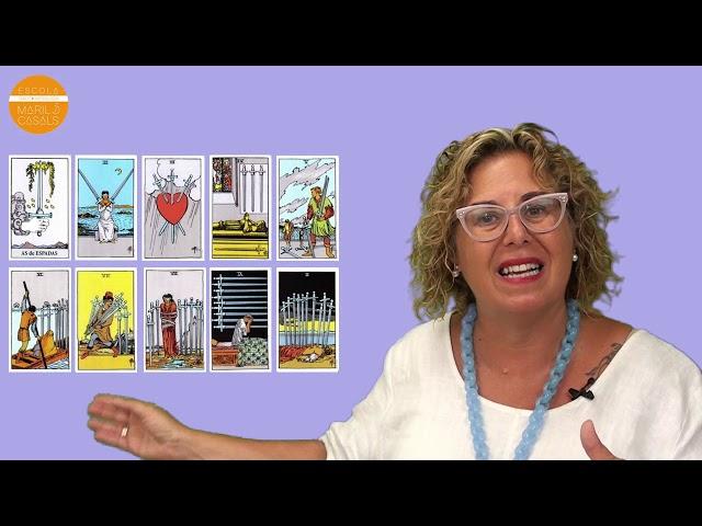 Aprender Tarot es fácil: Cuento de Espadas. Explicación sencilla del palo de Espadas.