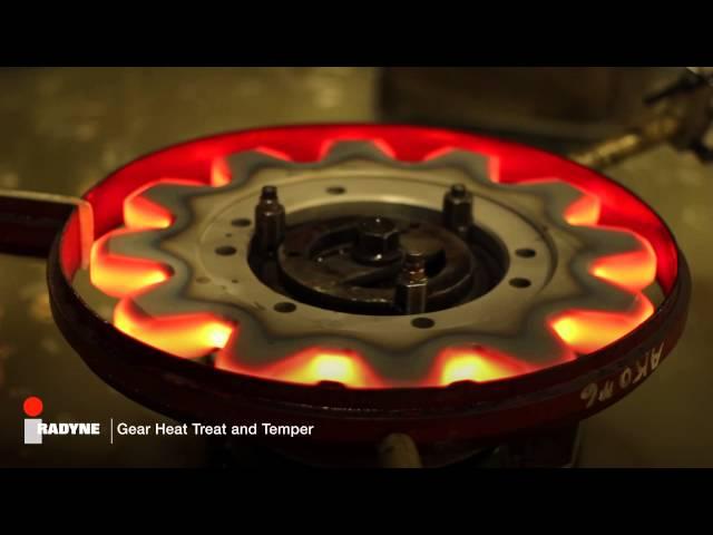 Gear Hardening and Tempering - Heat Treating with the Flexscan Induction Scanner/Pop-Up