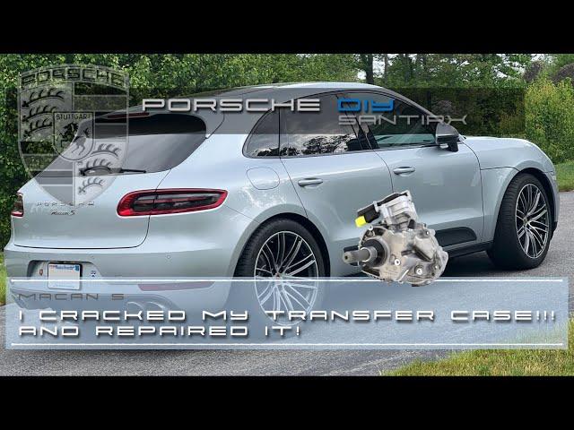 I cracked my Porsche Macan Transfer Case!!! and repaired it!