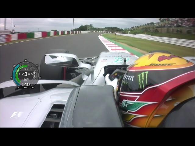 Lewis Hamilton Smashes Suzuka Track Record | 2017 Japanese Grand Prix