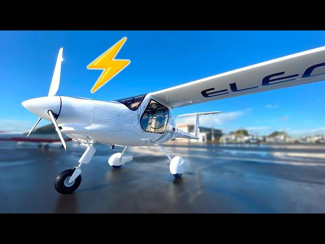 The ELECTRIC Plane with a $0 fuel cost ️