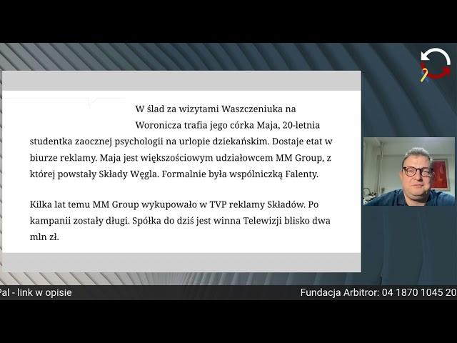 Śledztwa Tomasza Piątka:  Marcin W i jego otoczenie