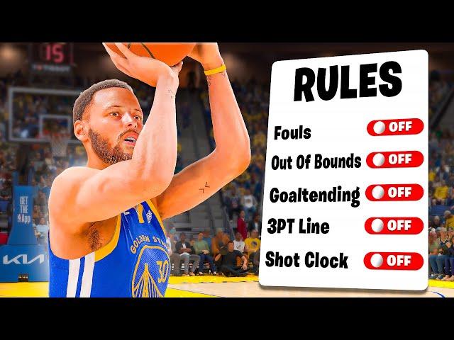 I Turned Off Every Rule In The NBA