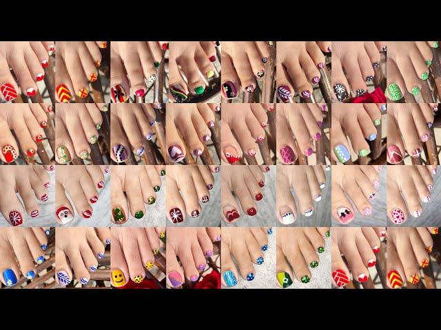 30+ Best Foot Nail Art | Beautiful toe nail designs compilation 2023~Natural nails | Nail Delights