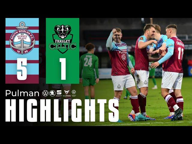 MATCH HIGHLIGHTS | South Shields FC 5-1 Farsley Celtic | Sponsored by Pulman Group