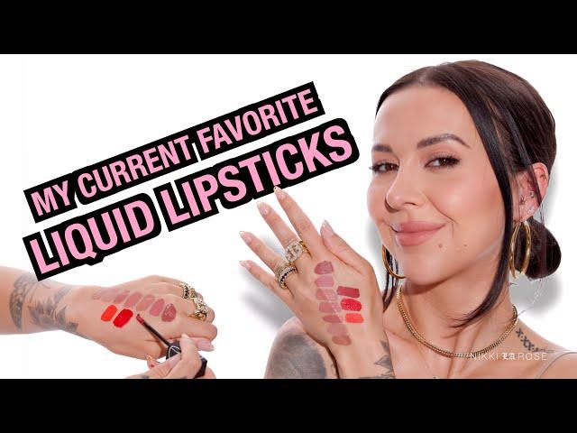 My Favorite Liquid Lipsticks