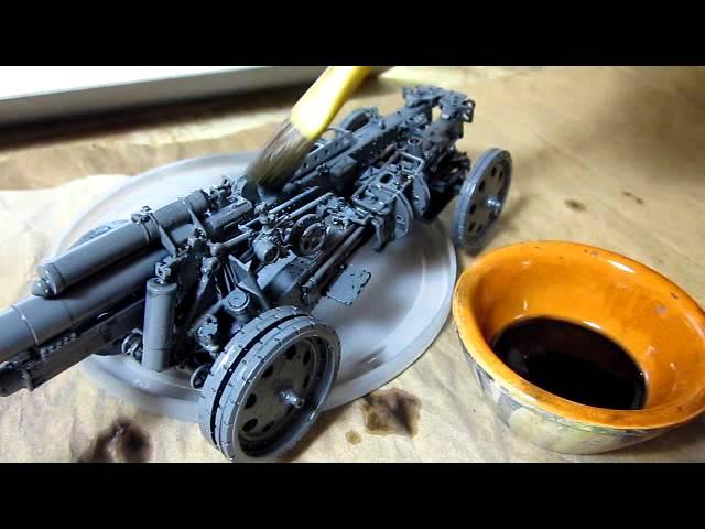 Building Trumpeter German S.F.H 18 15cm Field Howitzer In 1/35 Scale