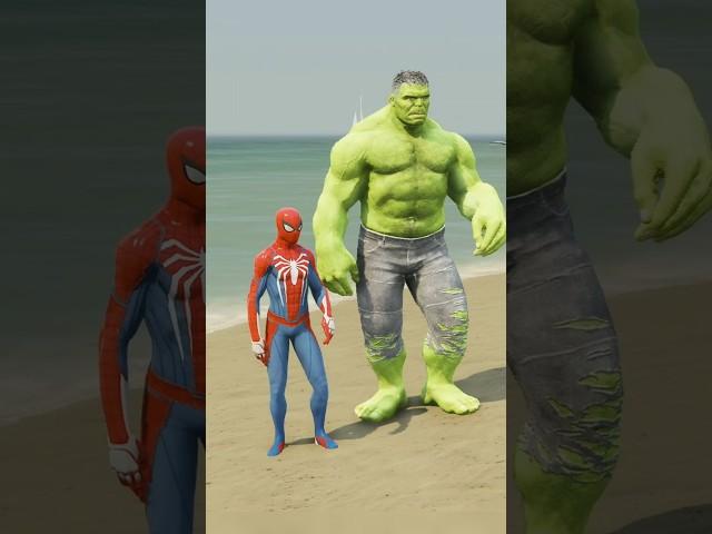 TEAM GOKU VS TEAM SPIDER-MAN BATTLE | #Shorts | #gta5 | #goku | #gaming