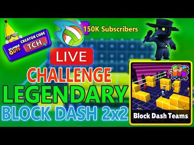 Eu Server UNLIMITED BLOCK DASH | STUMBLE GUYS LIVE #stumbleguyslive #UNLIMITEDBLOCKDASH #LIVE