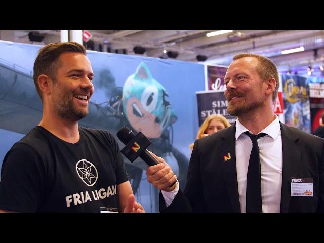 COMIC CON STOCKHOLM 2018 // Tomas Härenstam från Fria Ligan