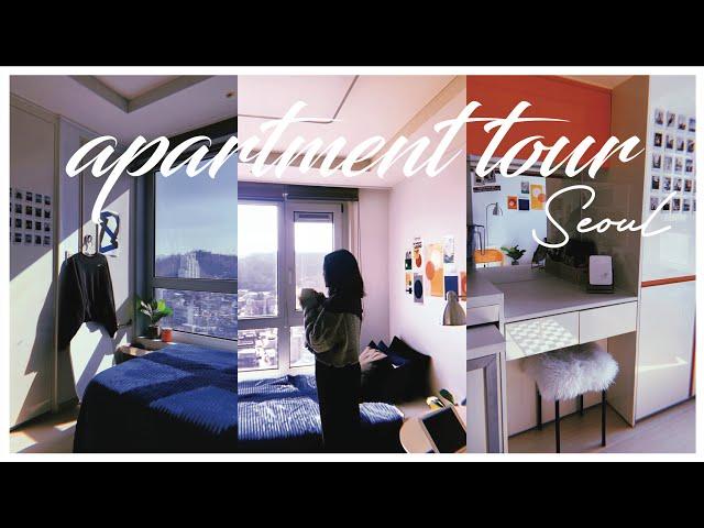 350€ Seoul studio apartment tour   | Rent, deposit & expenses | Officetel in South Korea