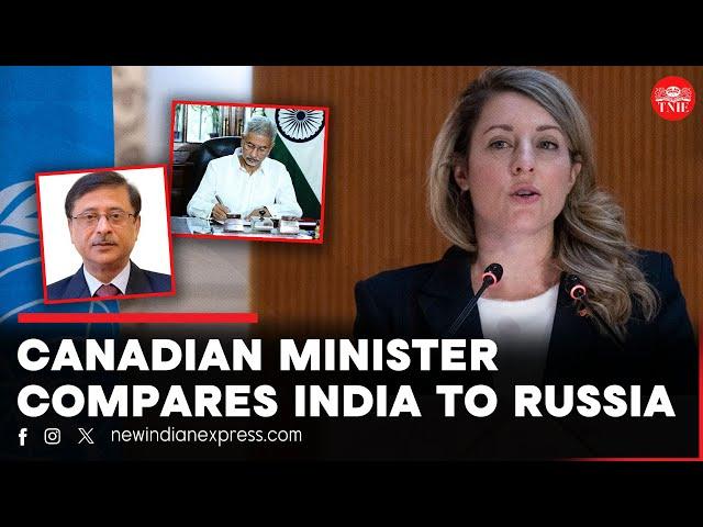 India-Canada Row: Indian diplomats in Canada on notice says Canada Foreign Affairs Minister