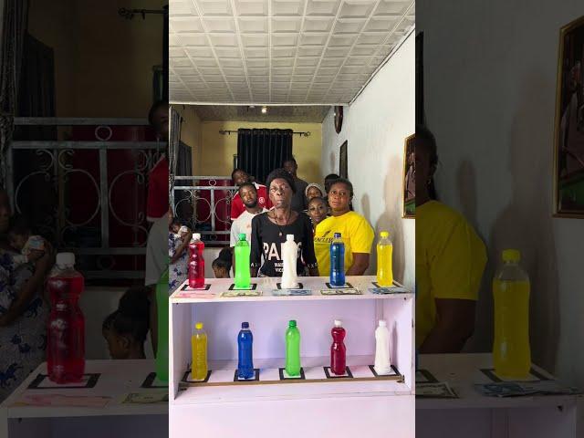 GAME - THE MOST SMART, FUNNY & ENTERTAINING FAMILY FIVE (5) BOTTLE  COLOR MATCHING CHALLENGE EVER